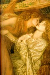 Dante Gabriel Rossetti Dante's Dream at The Time of The Death of Beatrice [detail]